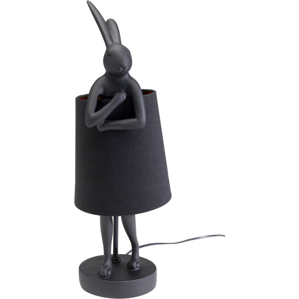 Laualamp "Rabbit", Must 50 cm цена и информация | Laualambid | kaup24.ee