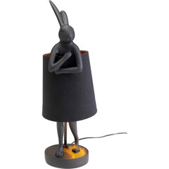 Laualamp "Rabbit", Must 50 cm hind ja info | Laualambid | kaup24.ee