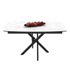 Раскладной обеденный стол Podrez FILIS 145, marmo mat цена и информация | Кухонные и обеденные столы | kaup24.ee