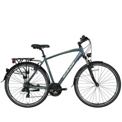 Туристический велосипед Bisan 28 TRX8100 City (PR10010427) синий/белый (21) цена и информация | Велосипеды | kaup24.ee