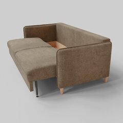 Раскладной двуспальный диван-кровать Podrez MIKA, кремовый цена и информация | Диваны | kaup24.ee