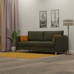 Раскладной двуспальный диван-кровать Podrez MIKA, зеленый цена и информация | Диваны | kaup24.ee