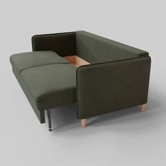 Раскладной двуспальный диван-кровать Podrez MIKA, зеленый цена и информация | Диваны | kaup24.ee