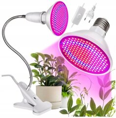 200 LED лампа для выращивания растений, 9,5 Вт цена и информация | Проращиватели, лампы для растений | kaup24.ee