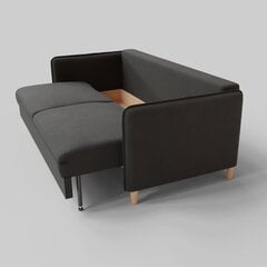 Раскладной двуспальный диван-кровать Podrez MIKA, темно-серый цена и информация | Диваны | kaup24.ee