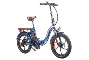 Электровелосипед Fafrees F20 Pro, 20", синий, 250Вт, 18Ач цена и информация | Электровелосипеды | kaup24.ee