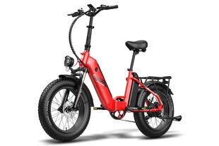 Электровелосипед Fafrees FF20 Polar, 20", красный, 500Вт, 20,8Ач цена и информация | Электровелосипеды | kaup24.ee