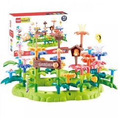 Ehitusklotsid Montessori Magic Garden Woopie XXL, 93 tk hind ja info | Klotsid ja konstruktorid | kaup24.ee