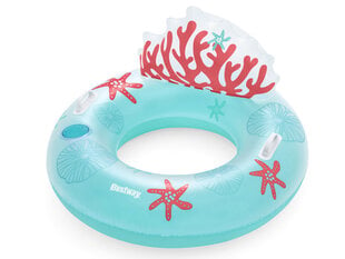 надувной круг для плавания - bestway, синий цена и информация | Бассейны | kaup24.ee