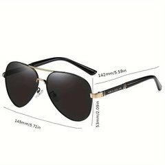 Стильные солнцезащитные очки в стиле авиатор цена и информация | Солнцезащитные очки для мужчин | kaup24.ee