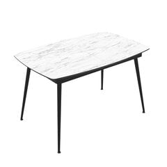 Раскладной обеденный стол Podrez YENSE 125, marmo mat цена и информация | Кухонные и обеденные столы | kaup24.ee