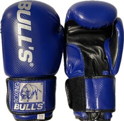Боксерские перчатки BULLS синие цена и информация | Боевые искусства | kaup24.ee