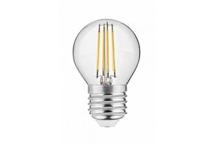 Лампа светодиодная G45, FILAMENT, E27, 4 Вт, 400 Лм, 3000K, 220-240В, 360° цена и информация | Лампочки | kaup24.ee