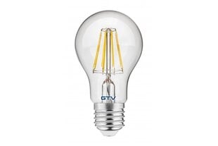 Pirn LED, A60, E27, 8W, 800Lm, 4000K, Filament, 220-240V, 360° hind ja info | Lambipirnid, lambid | kaup24.ee