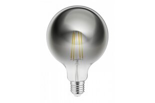 Лампа светодиодная FILAMENT, G125, 2700K, E27, 8,0W, AC220-240V, 360°, 720lm, 70mA, серая цена и информация | Лампочки | kaup24.ee