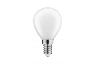 Лампа светодиодная, молочный FILAMENT, G45, 3000K, E14, 4,0W, AC220-240V, 360°, 420lm, 44mA цена и информация | Лампочки | kaup24.ee