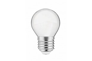 Лампа светодиодная, молочный FILAMENT, G45, 4000K, E27, 4,0W, AC220-240V, 360°, 420lm, 44mA цена и информация | Лампочки | kaup24.ee