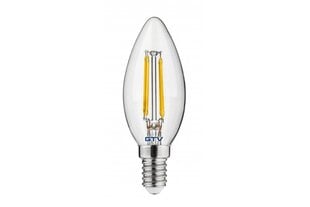 Pirn LED, C35, E14, 4W, 420Lm, 3000K, Filament, 220-240V, 360° hind ja info | Lambipirnid, lambid | kaup24.ee