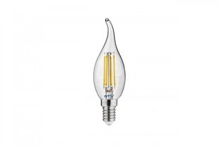 Лампа светодиодная C35L, FILAMENT, 3000K, E14, 4,0W, AC220-240V, 360°, 420lm, 44mA цена и информация | Лампочки | kaup24.ee