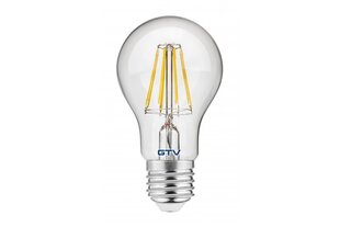 Pirn LED, A60, E27, 8W, 880Lm, 3000K, Filament, 220-240V, 360° hind ja info | Lambipirnid, lambid | kaup24.ee