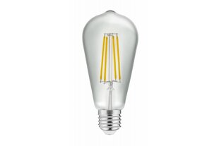 Pirn LED, ST64, E27, 6W, 600Lm, 3000K, Filament, 220-240V, 360° hind ja info | Lambipirnid, lambid | kaup24.ee