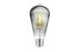 Pirn LED, ST64, E27, 6W, 300Lm, 1800K, Filament hall, 220-240V, 360° hind ja info | Lambipirnid, lambid | kaup24.ee