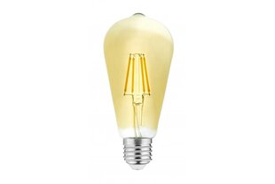 Лампа светодиодная FILAMENT VINTAGE, ST64, 3000K, E27, 4,0W, AC220-240V, 360°, 300lm, 44mA цена и информация | Лампочки | kaup24.ee