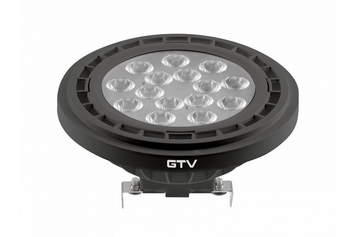 Pirn LED, AR111, G53, 12,5W, 1100Lm, 3000K, 12V, 40°, must цена и информация | Lambipirnid, lambid | kaup24.ee