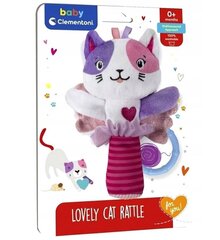 Pehme kõristi Clementoni Baby Kitten hind ja info | Imikute mänguasjad | kaup24.ee
