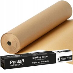 Paclan Кулинарная бумага с силиконовым покрытием, 50 м x 38 см цена и информация | Формы, посуда для выпечки | kaup24.ee
