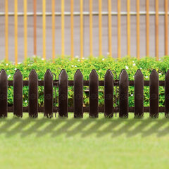 садовый забор, 10 шт, 20x15 см, коричневый цена и информация | Заборы и принадлежности к ним | kaup24.ee