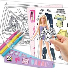 Barbie loominguline komplekt kleebistega Bladez BA85749 hind ja info | Tüdrukute mänguasjad | kaup24.ee