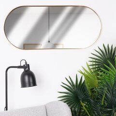 Настенное зеркало Аvalus, 72x32 см цена и информация | Зеркала | kaup24.ee