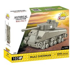 Konstruktor Cobi M4 Sherman, 103 tk hind ja info | Klotsid ja konstruktorid | kaup24.ee
