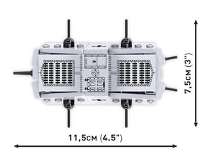 Konstruktor Cobi A7V, 119 tk hind ja info | Klotsid ja konstruktorid | kaup24.ee