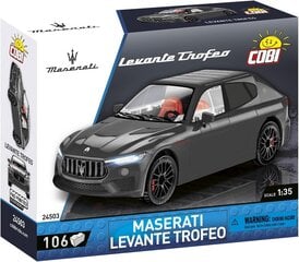 Konstruktor Cobi Maserati Levante Trofeo 106 24503, 106 tk hind ja info | Klotsid ja konstruktorid | kaup24.ee