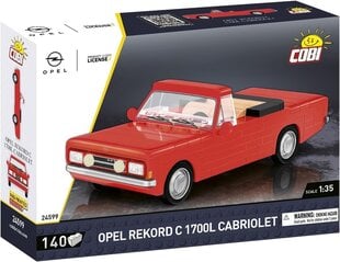 Konstruktor Cobi Opel RekordC 1700L 24599, 140 tk hind ja info | Klotsid ja konstruktorid | kaup24.ee