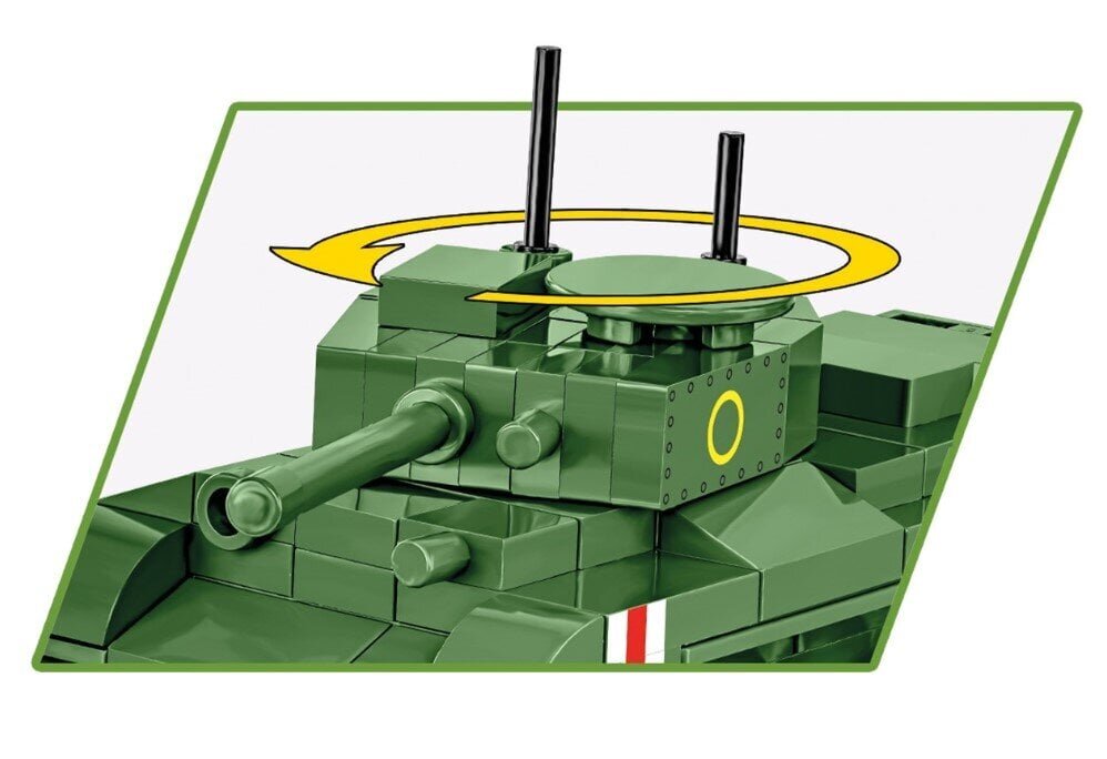 Konstruktor Cobi Cromwell Mk.IV, 110 tk цена и информация | Klotsid ja konstruktorid | kaup24.ee