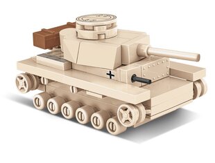 Konstruktor Cobi Panzerkampfwagen III, 82 tk hind ja info | Klotsid ja konstruktorid | kaup24.ee