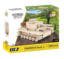 Konstruktor Cobi Panzerkampfwagen III, 82 tk hind ja info | Klotsid ja konstruktorid | kaup24.ee