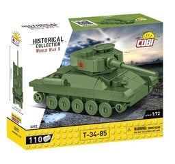 Konstruktor Cobi Tank T-34/85, 110 tk hind ja info | Klotsid ja konstruktorid | kaup24.ee