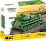 Konstruktor Cobi Tank T-34/76, 101 tk цена и информация | Klotsid ja konstruktorid | kaup24.ee