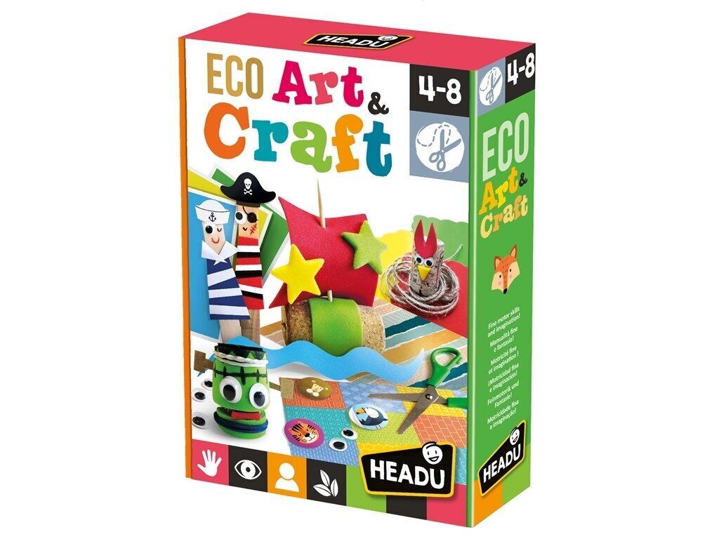 Õppemäng Headu Eco Art & Craft цена и информация | Arendavad mänguasjad | kaup24.ee