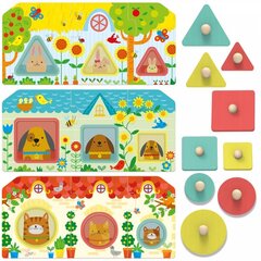 Pusle beebidele Headu Montessori 2-4 53641 hind ja info | Arendavad mänguasjad | kaup24.ee