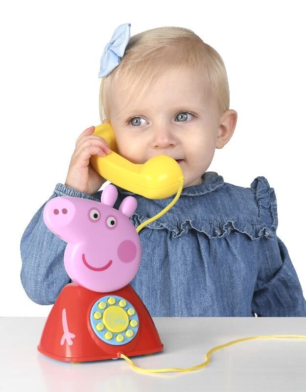 Laste telefon PEPPA PIG 1684687 68714 hind ja info | Imikute mänguasjad | kaup24.ee