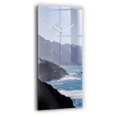 Seinakell Mäed ookeani ääres, 30x60 cm hind ja info | Kellad | kaup24.ee