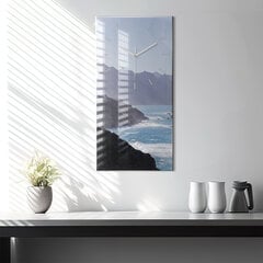 Seinakell Mäed ookeani ääres, 30x60 cm hind ja info | Kellad | kaup24.ee