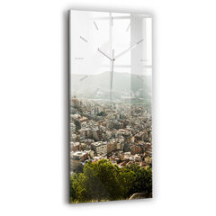 Seinakell Barcelona vaade Montjuicist, 30x60 cm hind ja info | Kellad | kaup24.ee