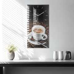Seinakell Tass ja kohvioad, 30x60 cm цена и информация | Часы | kaup24.ee