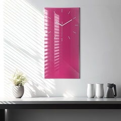 Seinakell Tugev roosa värv, 30x60 cm hind ja info | Kellad | kaup24.ee